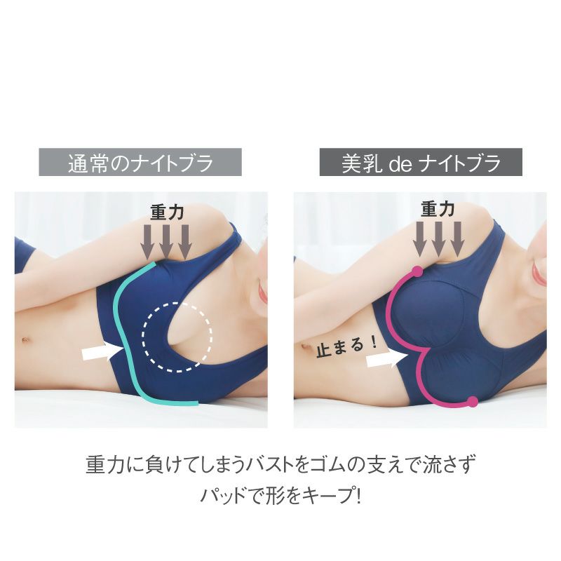 育乳ブラ専門店が作るナイトブラ 美乳deナイトブラ