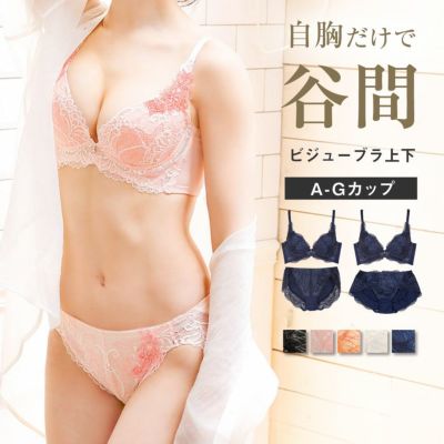 グラモアコレクションビジューブラ ブラ&ショーツセット